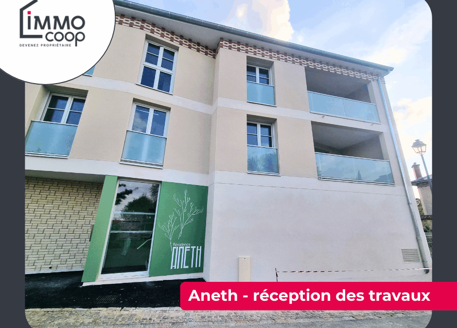 Réception de chantier – résidence Aneth à Cormicy
